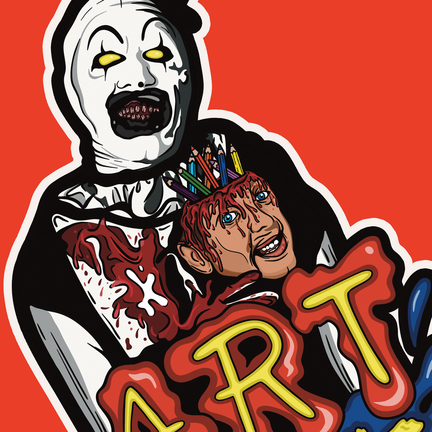 This is an ART ATTACK