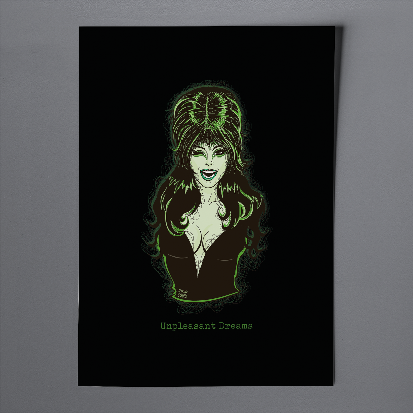 Elvira - Halloween Print