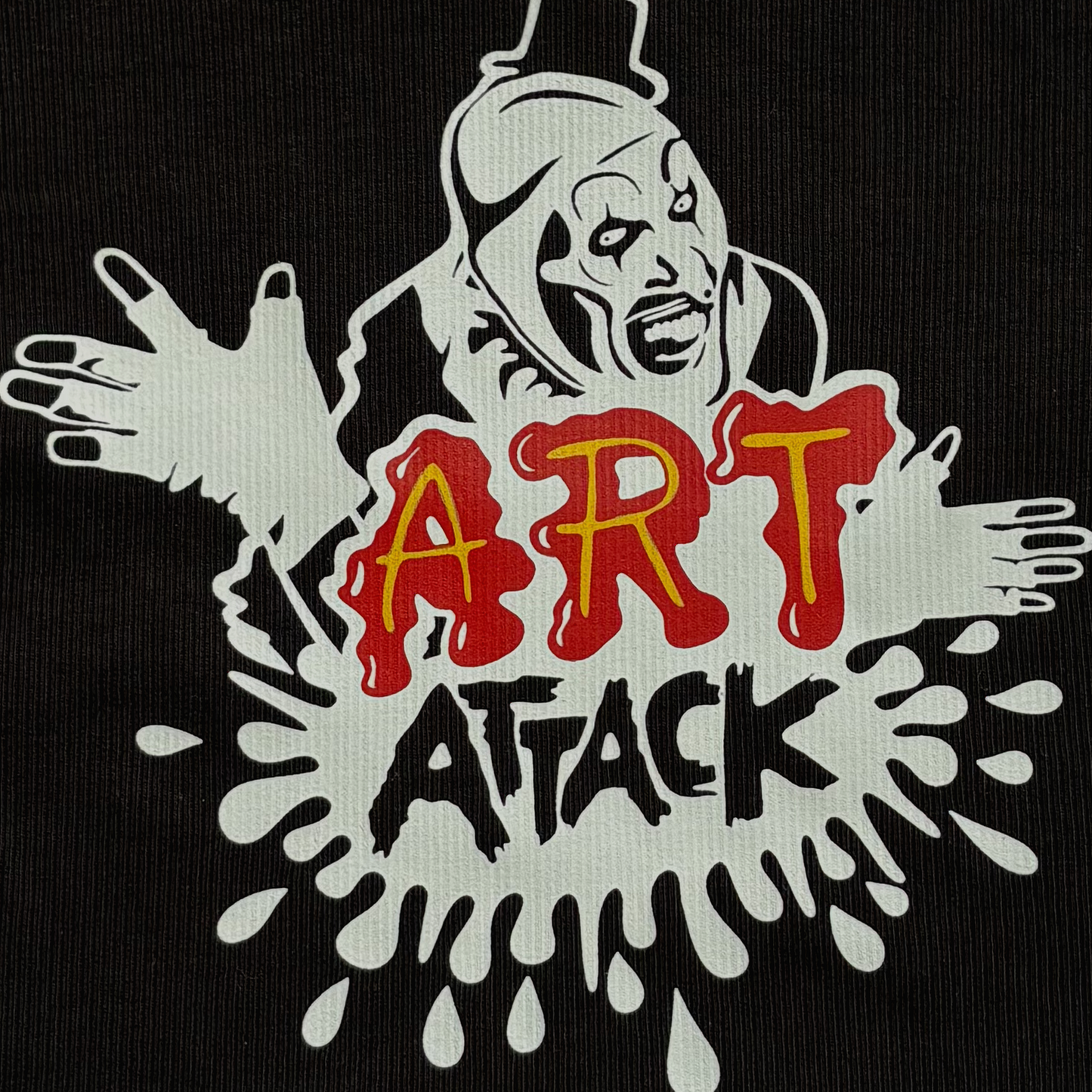 Art Attack Rib Crop Tank