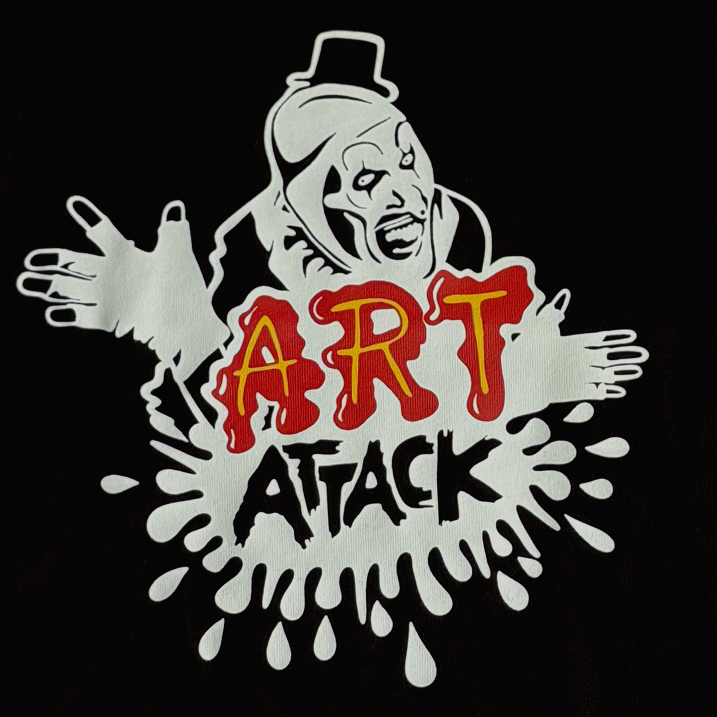 Art Attack Cropped T-Shirt