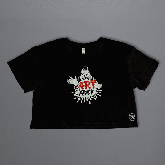Art Attack Cropped T-Shirt
