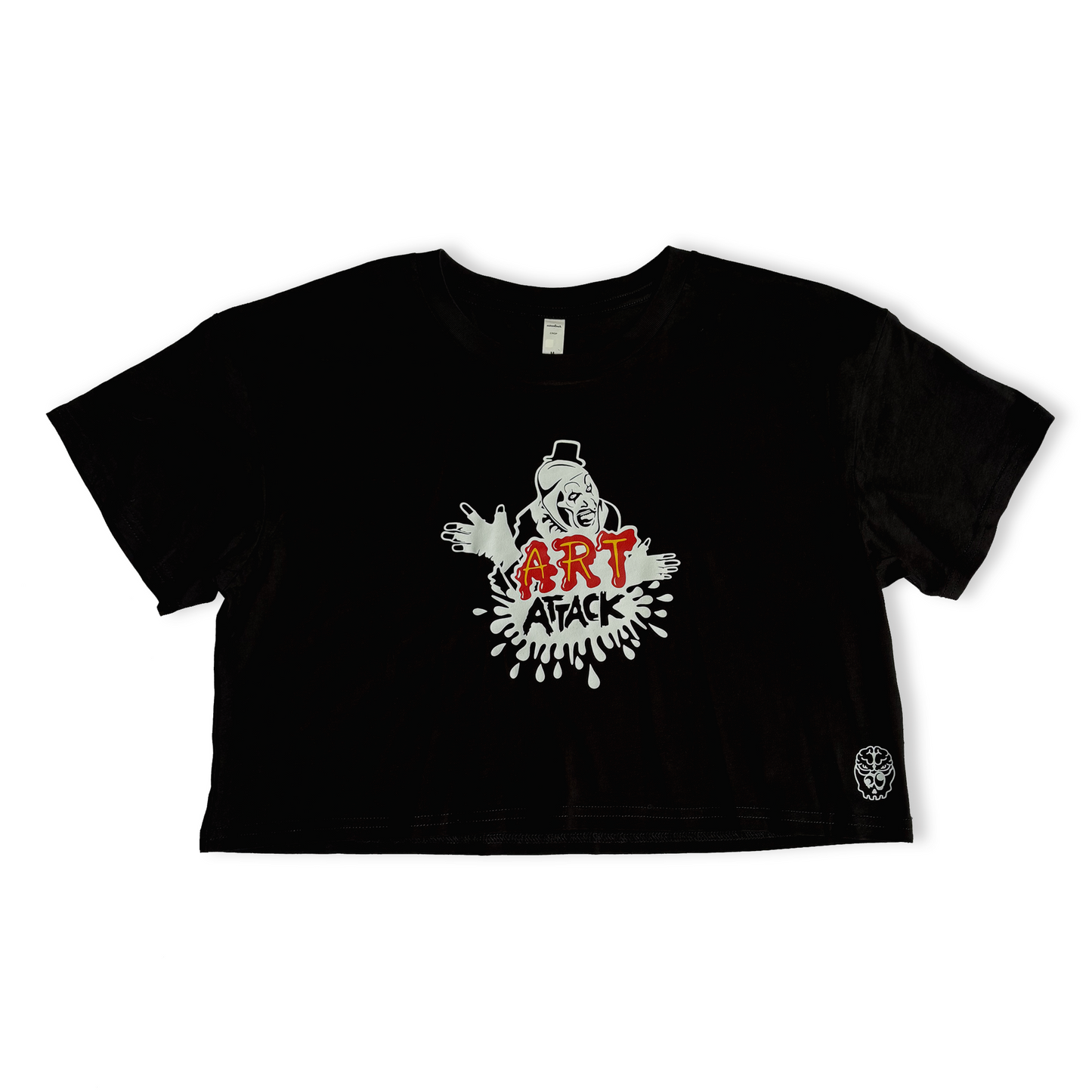 Art Attack Cropped T-Shirt