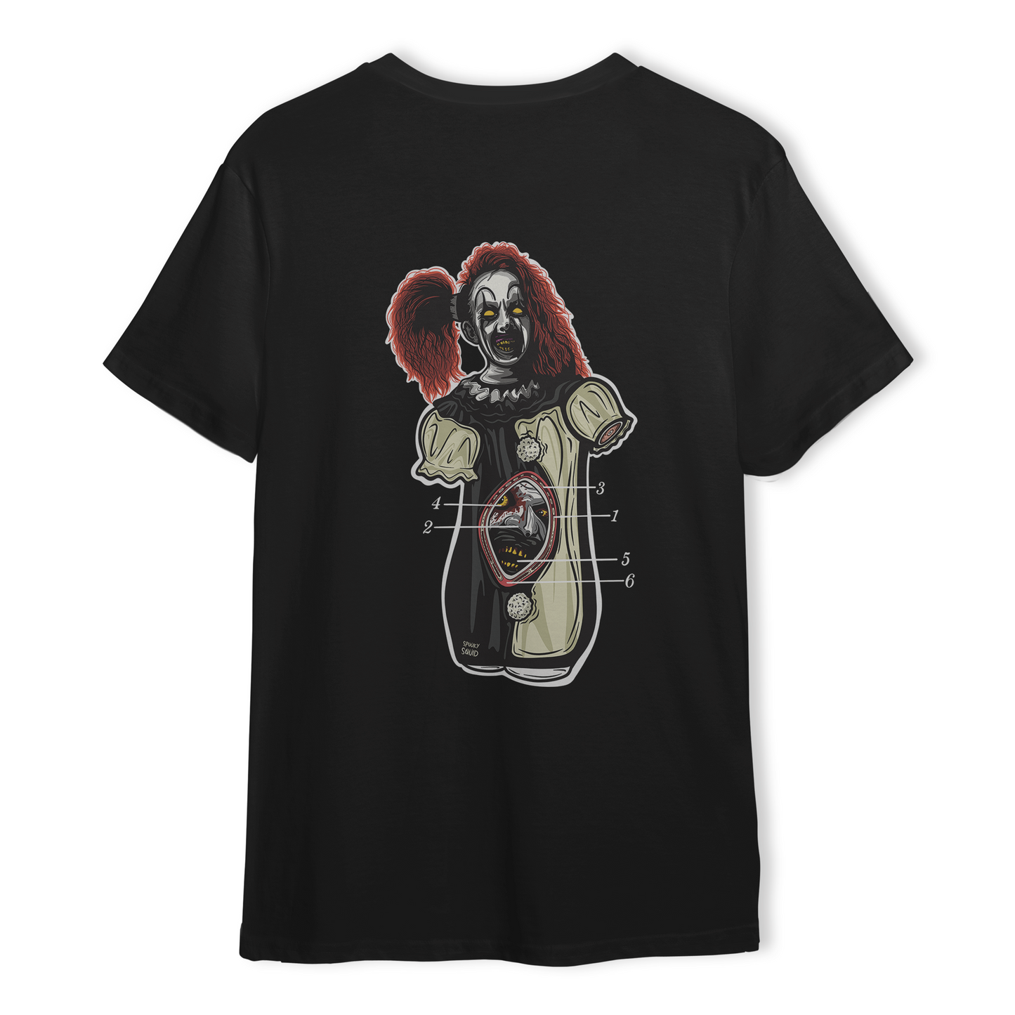 ART - NATOMY  Horror T‑Shirt
