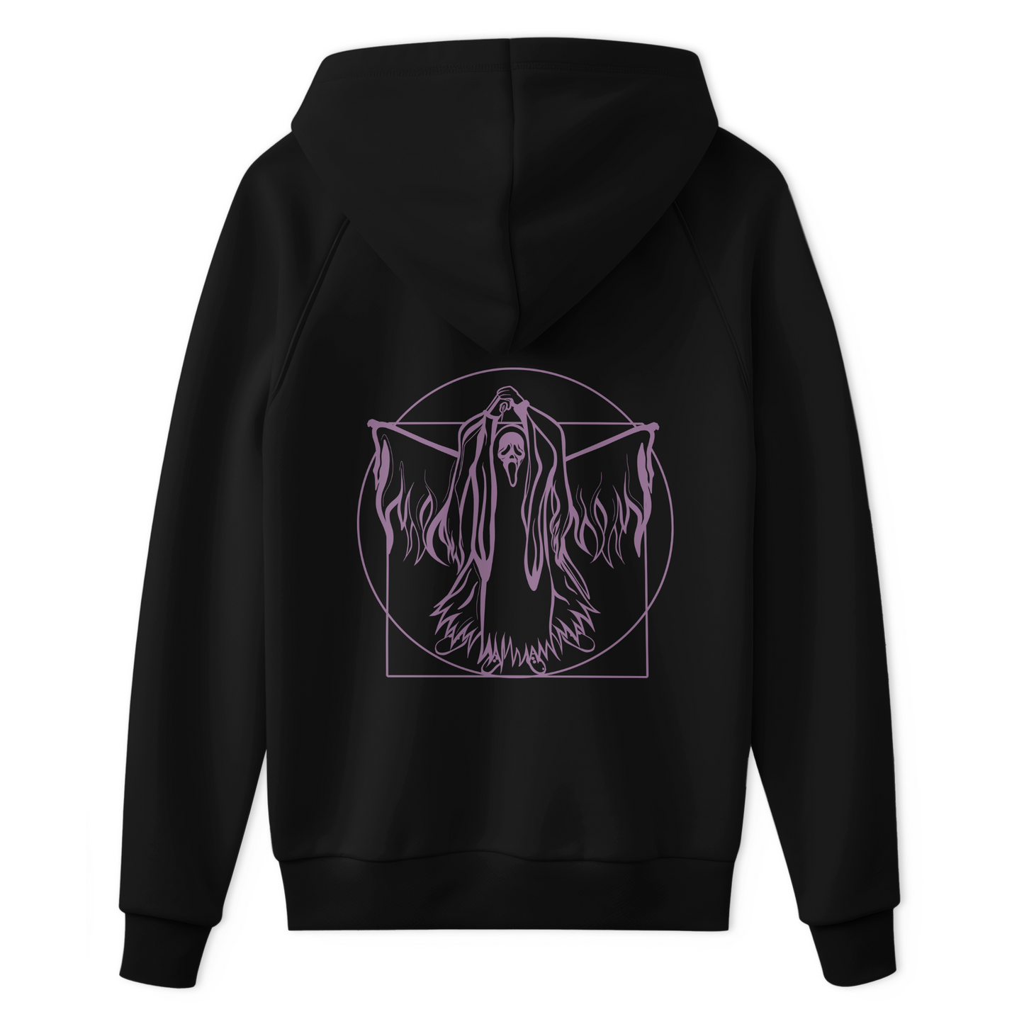 Vitruvian Ghostface Pink oversized heavy hoody