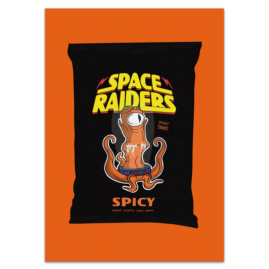 Space Raiders KANG Print