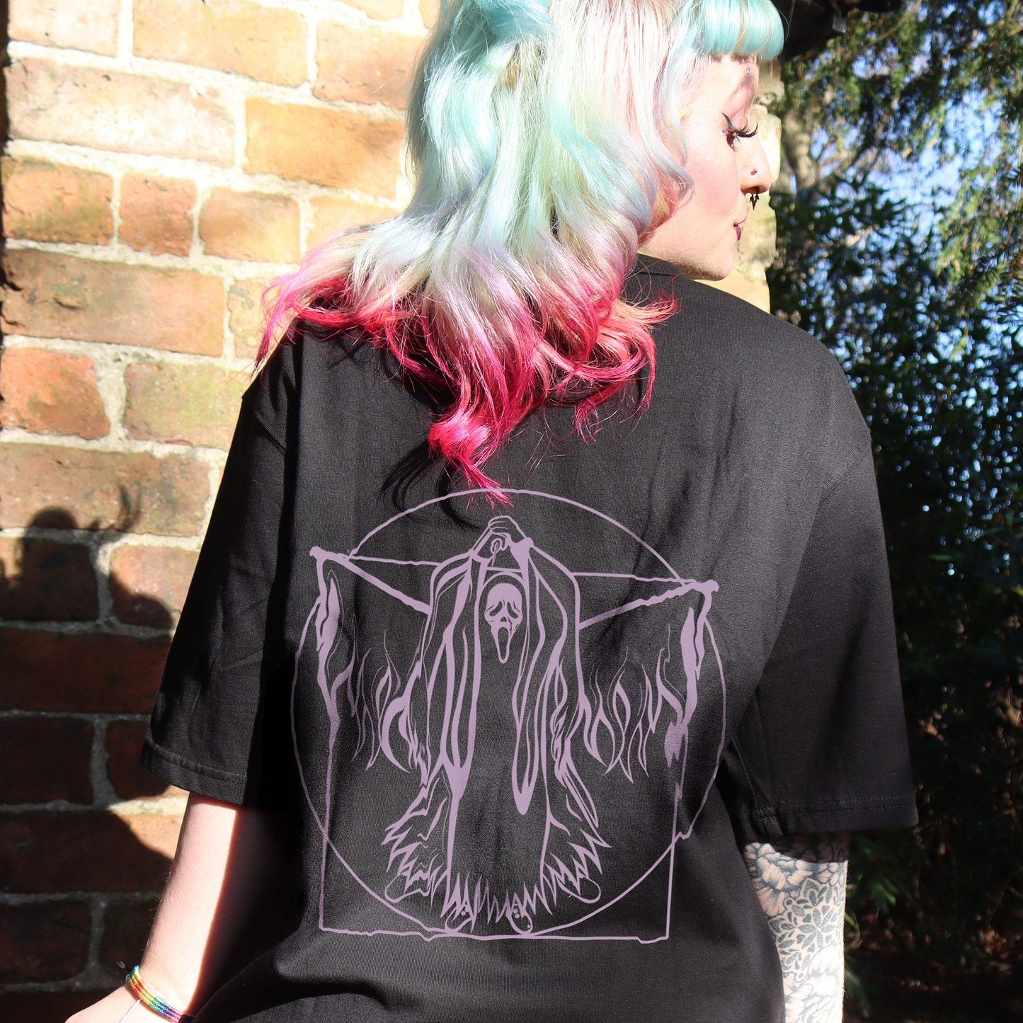 Vitruvian Pink Ghostface