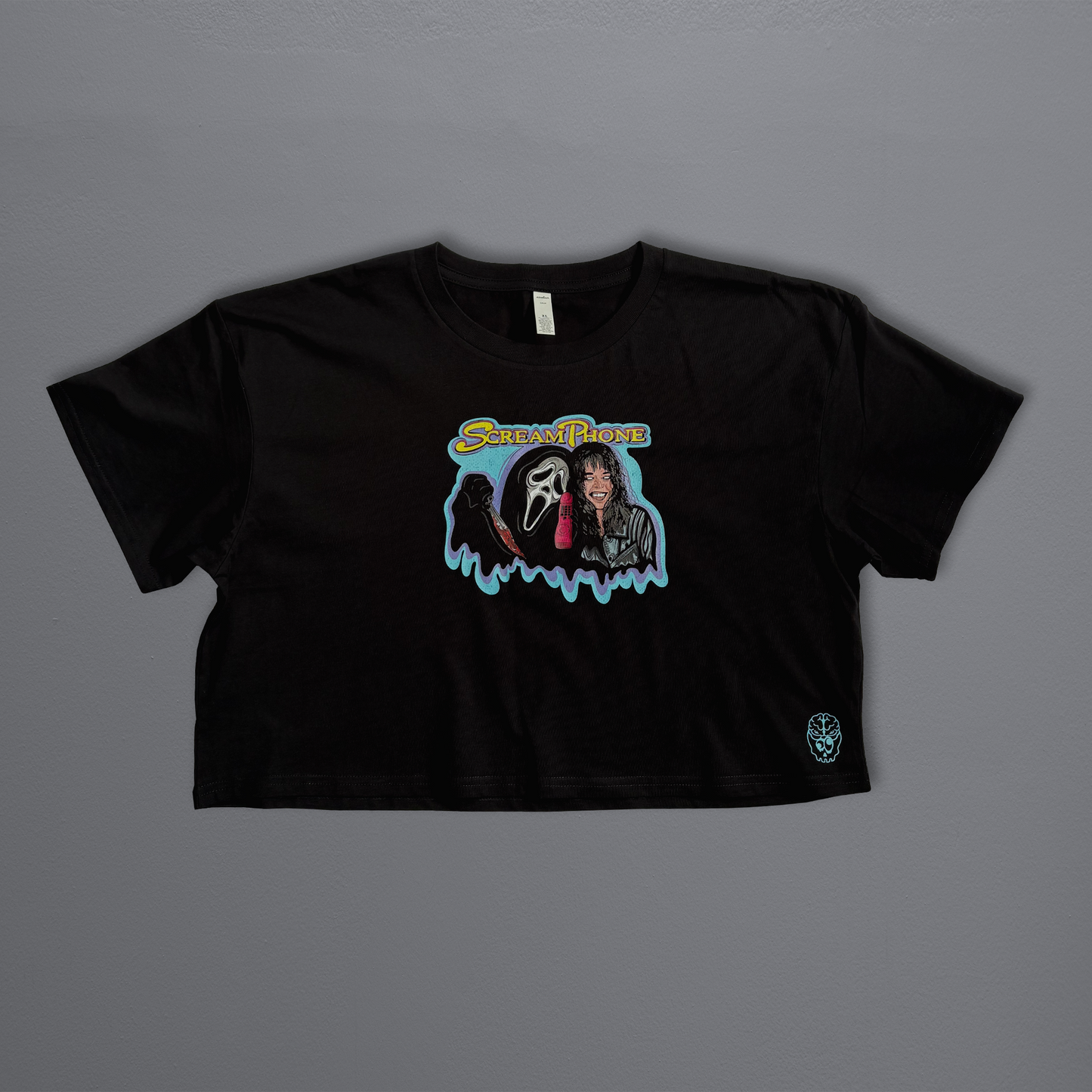 Screamphone Cropped T-Shirt