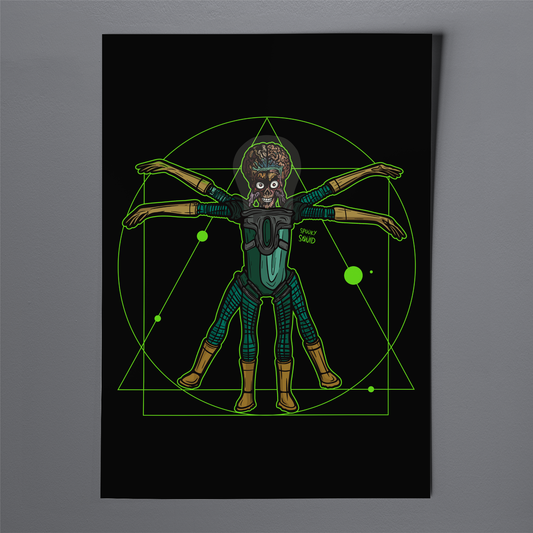 Vitruivian Mars Attacks