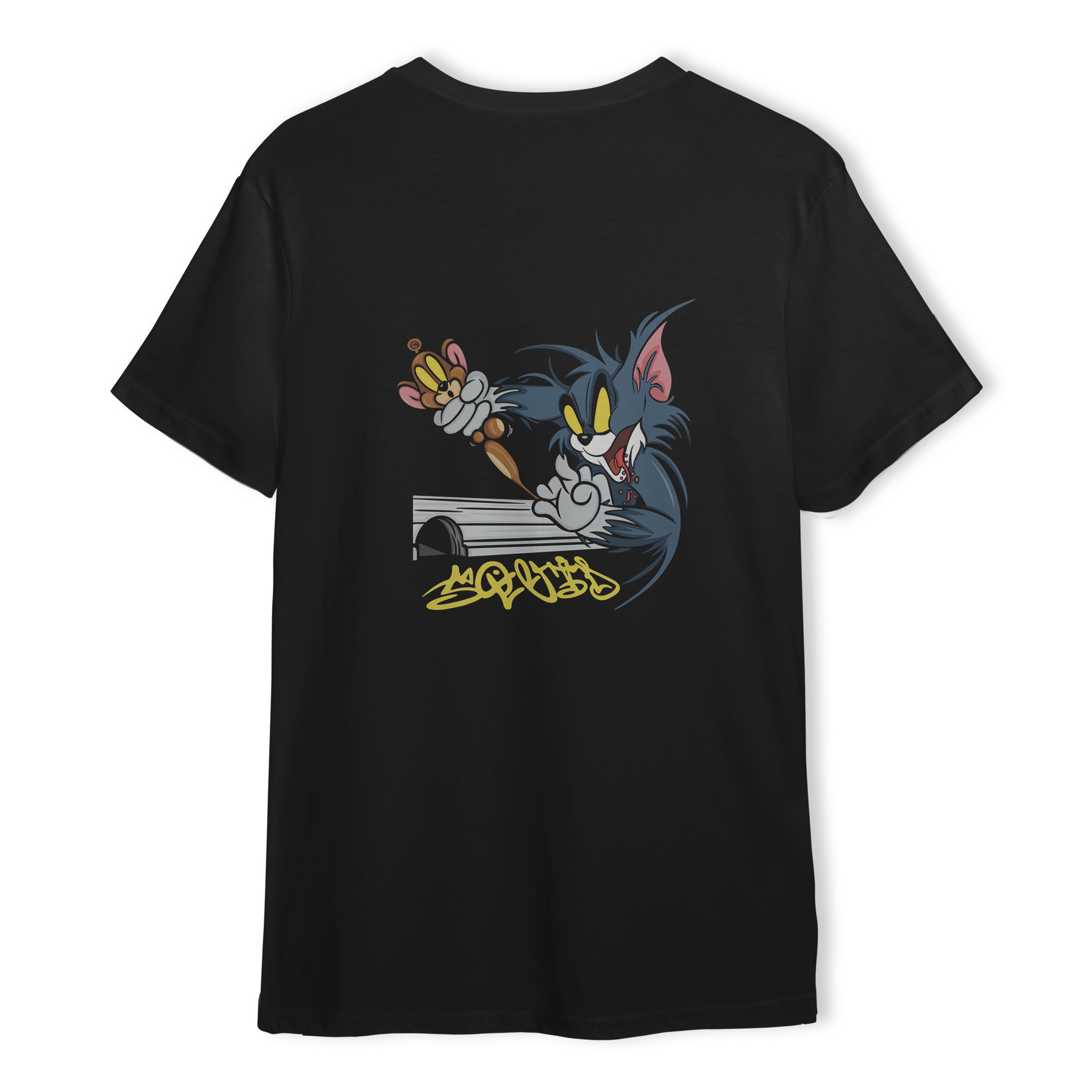 Balloon Jerry - Black T-shirt