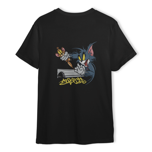 Balloon Jerry - Black T-shirt